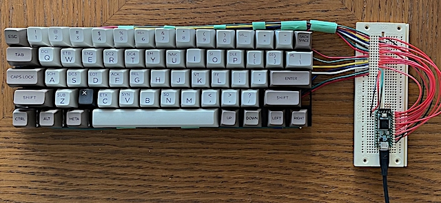 ASCIIboard prototype