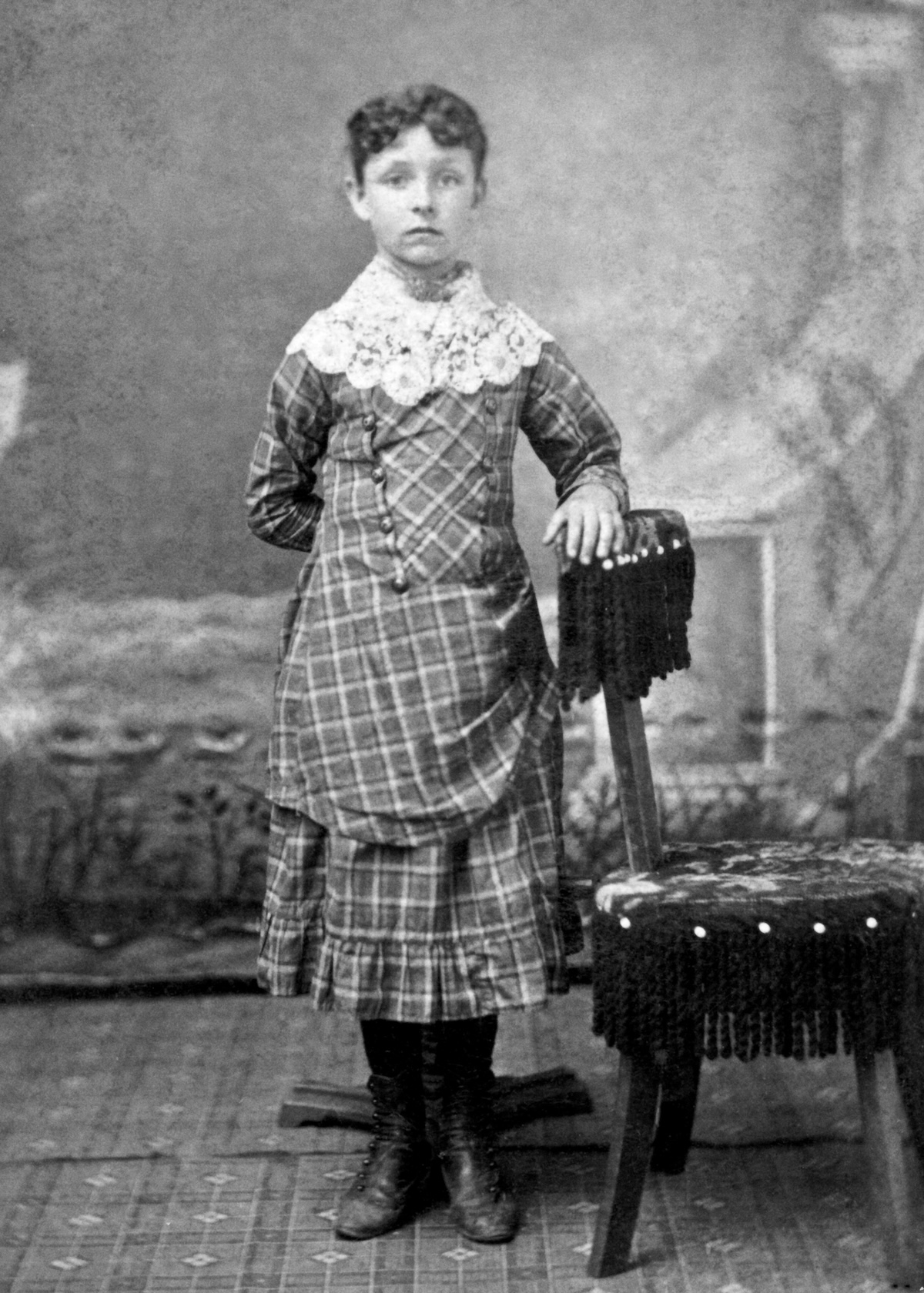 Gertrude about 1887.