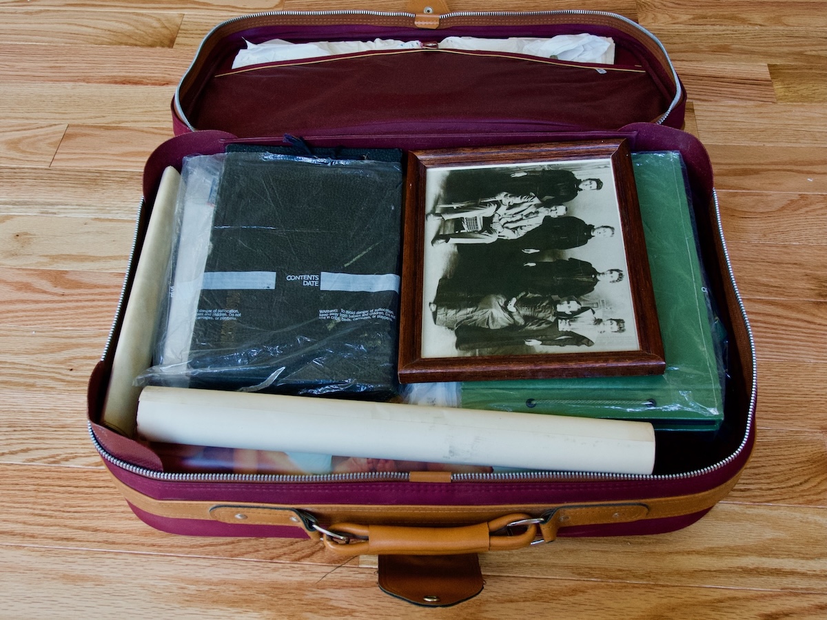 The suitcase I got in 2015.